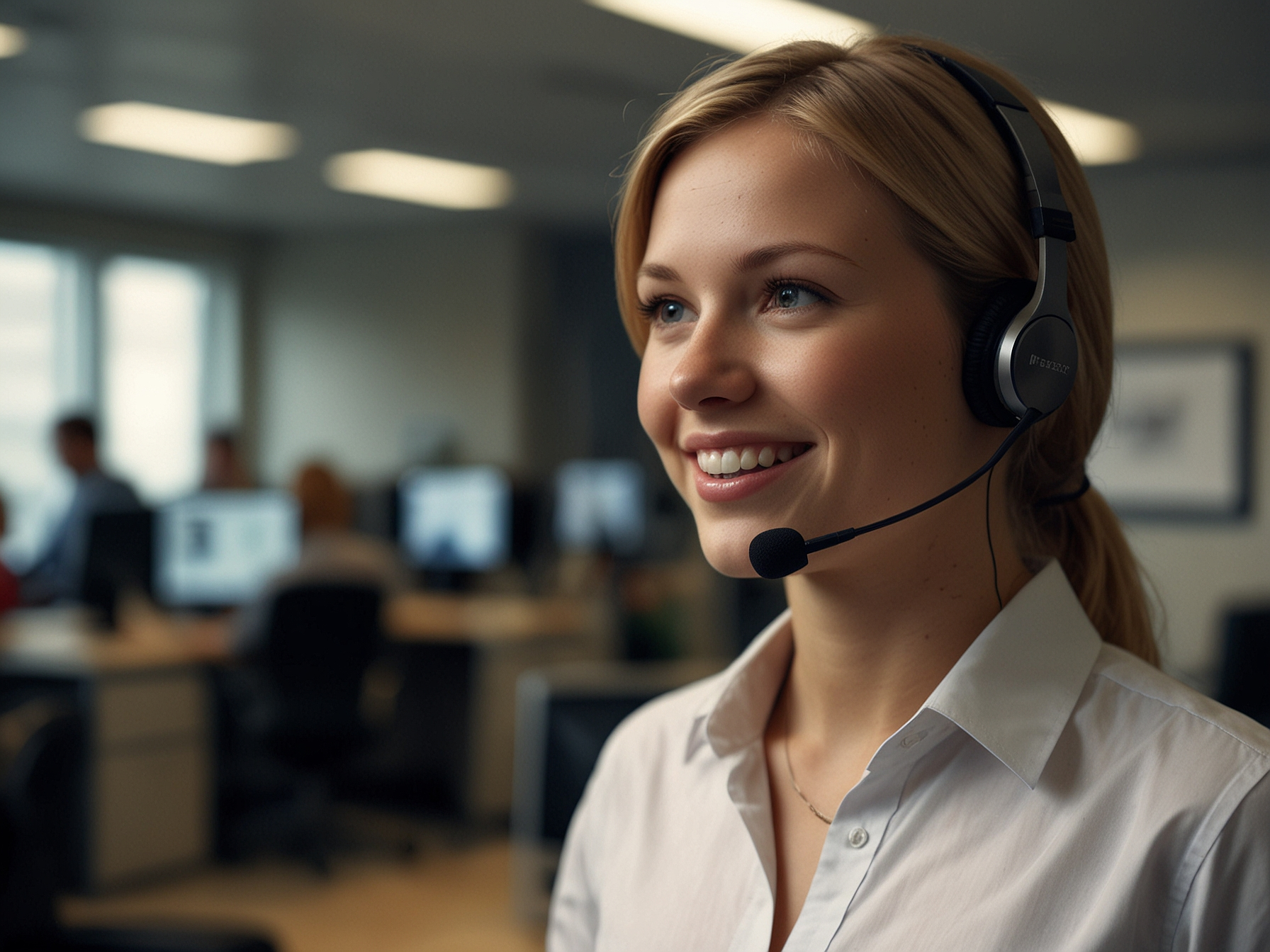 Customer support agent ready to assist